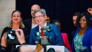 Intervention de JeanLuc Mélenchon sur les élections législatives 2024 [upl. by Nnairak]