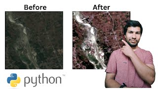 Image Enhancement in Remote Sensing using Python [upl. by Ardnekat823]