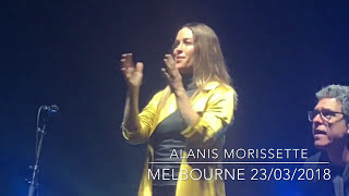 Alanis Morissette LIVE in MELBOURNE  Thank U [upl. by Osnofla488]