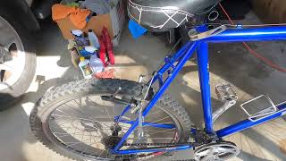 Adjusting quick release brake calibers on Fuji Sun fire bicycle [upl. by Ellenrad557]