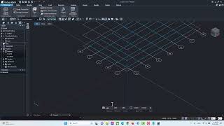 how to define gride line in Midas Ngen 2022 [upl. by Aikemaj654]