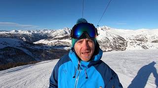 Sestriere Snow Report 5th January 2020 [upl. by Licastro303]