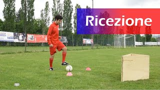 ESERCIZI ESSENZIALI DI PASSAGGIO E RICEZIONE DEL PALLONE [upl. by Hurless]