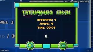 Geometry Dash Cps challenge by me [upl. by Akoyn449]