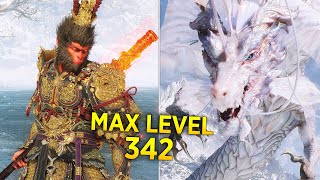 Black Myth Wukong  MAX LEVEL 342 vs Bosses No Damage [upl. by Dylana311]