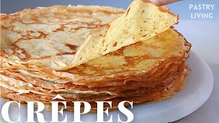 How To Make Amazing Crepes At Home spilling all my secrets [upl. by Onirefes]