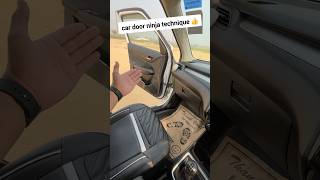 कार का door बंद करने की ninja technique 👍  car door wont close  part 2  wagonoctane shorts [upl. by Elephus133]