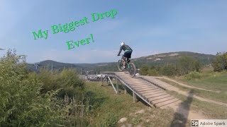 Insane First Downhill MTB Experience at Blue Mountain Bike Park [upl. by Fabozzi]