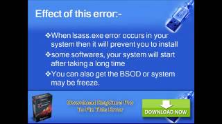 How to fix windows error Lsassexe [upl. by Arty]