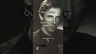 Clive Barker escritor livro audiolivro [upl. by Suivatnod]