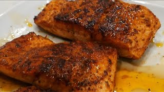 This Stove Top Salmon recipe was 🔥🔥🔥🔥  Let me show you how to make the Best Salmon [upl. by Malo742]