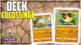 Comment jouer le COMBO DESTRUCTEUR FEROSINGE et COLOSSINGE sur Pokemon TCG Pocket [upl. by Ahsina]