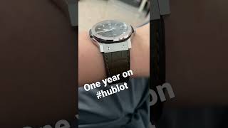 Hublot Classic Fusion 42mm one year later shorts hublot watch [upl. by Amieva]