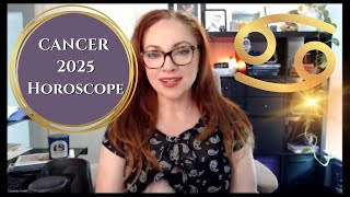 CANCER 2025 HOROSCOPE  Astrology Overview [upl. by Tullius]