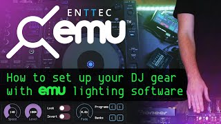 EMU lighting software How to set up your DJ gear [upl. by Anyotal]