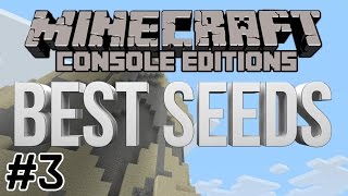 Minecraft Best Seeds 3 For Xbox 360 PS3 Xbox One PS4 [upl. by Annayad407]