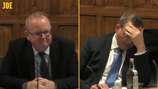 Ian Hislop and Private Eye journalist start reading out MPs gifts in select committee [upl. by Trout]