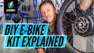 Electric Bike Conversion Kit Options  DIY E Bikes With EMBN [upl. by Uuge426]