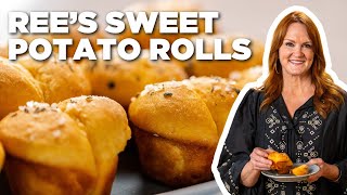 Ree Drummonds Sweet Potato Rolls  The Pioneer Woman  Food Network [upl. by Venu]