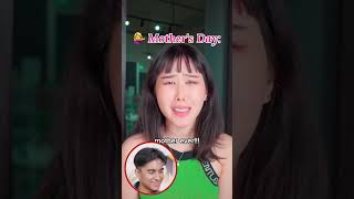 David Matthew Reacts to MiniMoochi Mothers Day vs Fathers Day funny shortsfeed ​⁠ [upl. by Kowal]