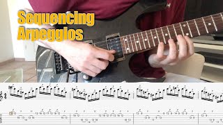 String Skipping Sequence in E Major [upl. by Auqinahc300]