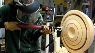 Woodturning Bowl Coring Blooper  Kel McNaughton System [upl. by Ramsey]