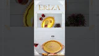 Eriza Traditional Oval Copper Serving Tray Product [upl. by Anomer337]