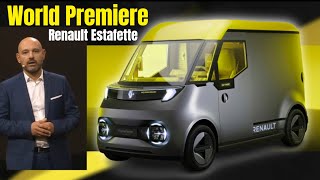 Renault Estafette Concept World Premiere at IAA [upl. by Renae]