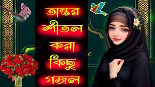 গজল শুনে কলিজা ঠান্ডা করুন Bangla ghojol 2024 Islamic music ghojol songs ৬০ মিনিট প্লাস আল্লাহর [upl. by Yruj]