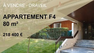 Appartement F4 m² à vendre  Résidence de lOrée de Sénart  Draveil  Île de France 91 [upl. by Divad]