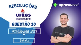 UFRGS 2019  Química  Questão 30 [upl. by Gates]