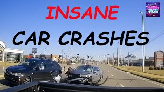 Insane Car Crash Compilation 2024  002 [upl. by Burck]