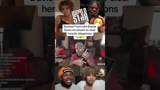 Deshae Frost clears Danae Davis herpes allegations deshaefrost danaedavis fyp [upl. by Kayla123]