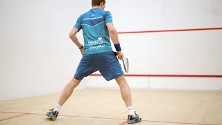 Squash tips Nick Matthew on how to move efficiently around the squash court [upl. by Us826]