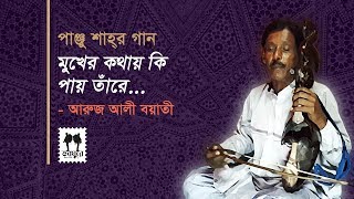 Mukher Kothay Ki pay Tare  Panju Shah Song  Aroj Ali Boyati  Jhenaidah [upl. by Naiditch98]