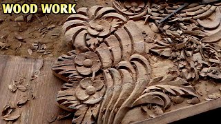 Wood Work Box Bed Royal Design Wood Carving Latest Model Ajmat Mansuri [upl. by Austine666]