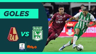 Tolima vs Nacional 21  Liga BetPlay 20221  Final Vuelta [upl. by Uhayile436]