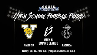 Varsity Football Pacifica vs Valencia [upl. by Sevik]