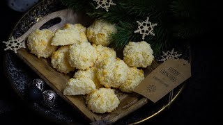 KokosMilchmädchen Makronen Weihnachtsbäckerei  nur 3 Zutaten [upl. by Oos649]