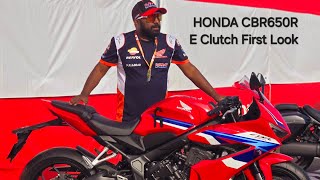 2024 Honda CBR650R E Clutch India Spec Model First Look Walkaround [upl. by Adnilev]