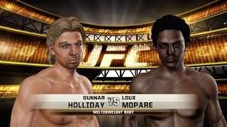 Gunnar Holliday vs Loux Mopare  UCF Fight Night 168 CoMain Event [upl. by Baird]