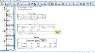 Multiple Regression Analysis with SPSS [upl. by Arreic]