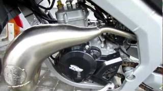 Aprilia SX 50  Hebo Performer Upper Pot [upl. by Dnomsad]