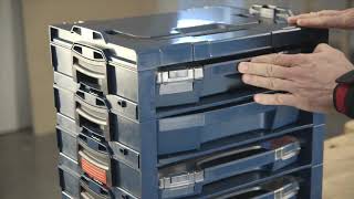 Bosch Professional IBOXX Rack for LBOXX System irack [upl. by Ilyse]