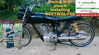 Swing Arm Plus 2 Installing MotorStar Stockhub Lighten [upl. by Erie425]