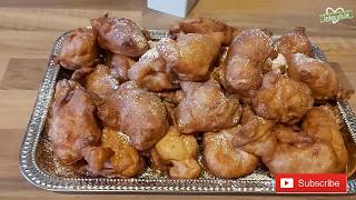 HOW TO MAKE YUMMY APPLE FRITTERS BARO SIDA LOO SAMEEYO BUR TUFAAX MACAAN [upl. by Attehcnoc]