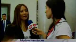 Myriam Hernández llegando a Ecuador  Octubre de 2009 [upl. by Oneal]