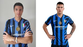 ANNUNCIATA LA NUOVA MAGLIA DELLINTER 20242025😍👕 ANDIAMO A COMPRARLA🖤💙 [upl. by Heshum474]