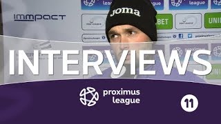 Interviews  Beerschot Wilrijk  Union  Beerschot Wilrijk 16122017 [upl. by Diogenes]