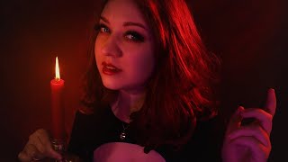 ASMR  Gentle Vampire comforts you during storm personal attention scalpmassage facecleaning [upl. by Nessi695]